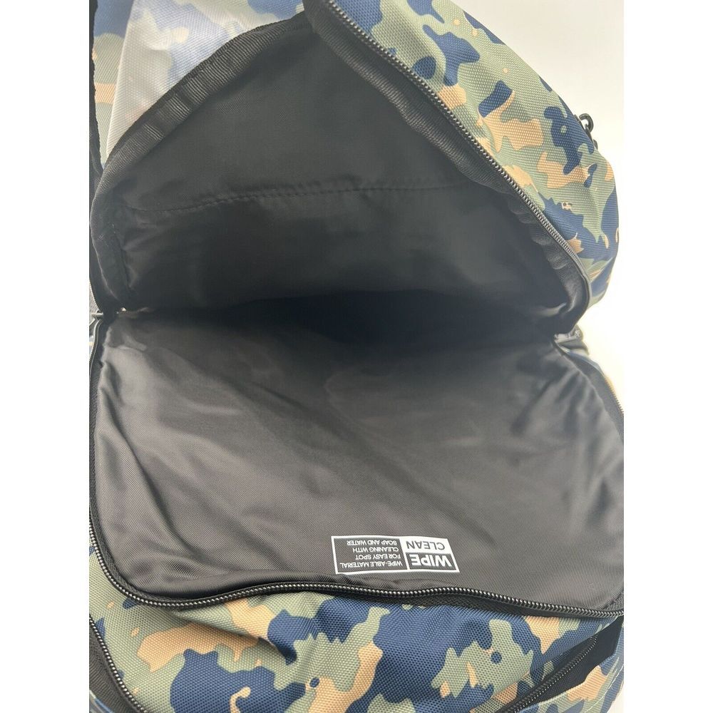 adidas Prime 6 Backpack Essential Camo Crew Navy-Silver Green/Black One Size - Picture 6 of 12
